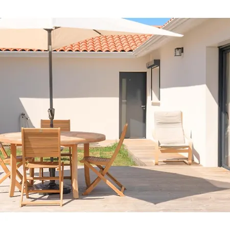 Maison Calme Biscarosse Avec Piscine - 10 Min فيلة بيسكاروس