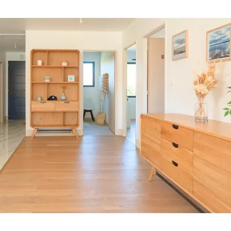 Maison Calme Biscarosse Avec Piscine - 10 Min