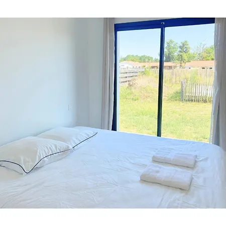 Maison Calme Biscarosse Avec Piscine - 10 Min