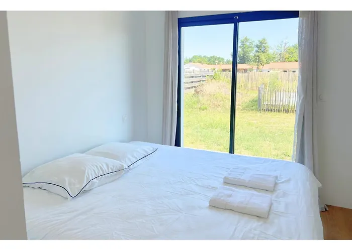 Maison Calme Biscarosse Avec Piscine - 10 Min