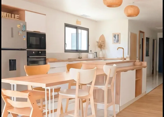 فيلة Maison Calme Biscarosse Avec Piscine - 10 Min