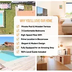 Villa Maison Calme Biscarosse Avec Piscine - 10 Min Biscarrosse
