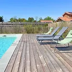 Maison Calme Biscarosse Avec Piscine - 10 Min