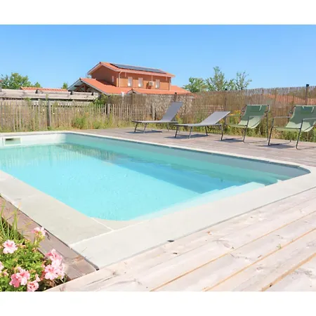 Maison Calme Biscarosse Avec Piscine - 10 Min Vila