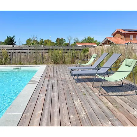 Maison Calme Biscarosse Avec Piscine - 10 Min Villa