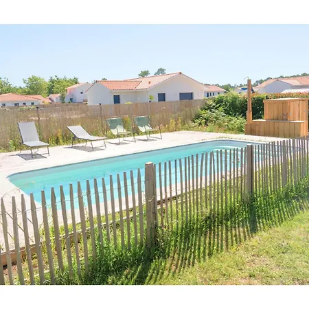 Villa Maison Calme Biscarosse Avec Piscine - 10 Min