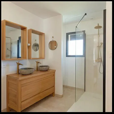 Maison Calme Biscarosse Avec Piscine - 10 Min Vila