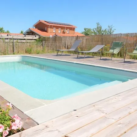 Maison Calme Biscarosse Avec Piscine - 10 Min Villa Biscarrosse