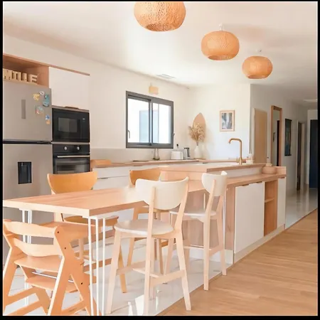 Villa Maison Calme Biscarosse Avec Piscine - 10 Min
