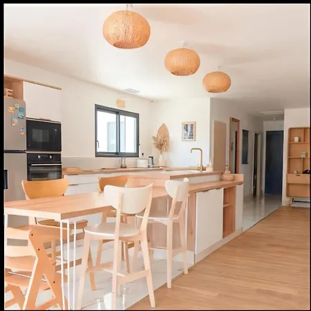 Maison Calme Biscarosse Avec Piscine - 10 Min Villa Biscarrosse