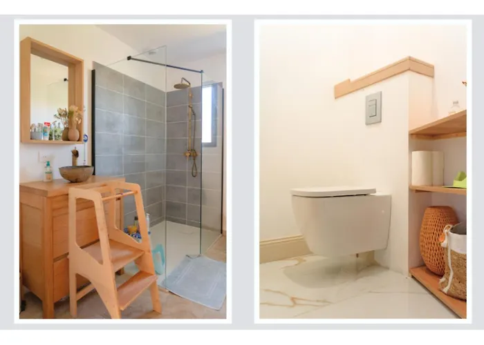 别墅 Maison Calme Biscarosse Avec Piscine - 10 Min