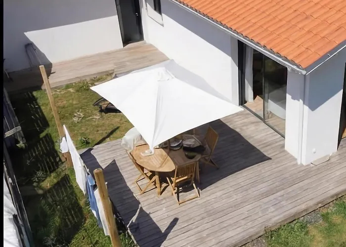 别墅 Maison Calme Biscarosse Avec Piscine - 10 Min