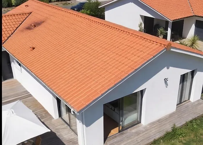 别墅 Maison Calme Biscarosse Avec Piscine - 10 Min *