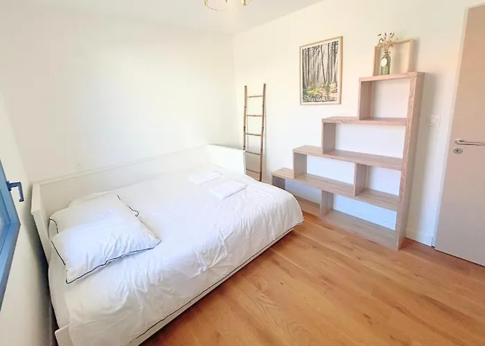 Maison Calme Biscarosse Avec Piscine - 10 Min *