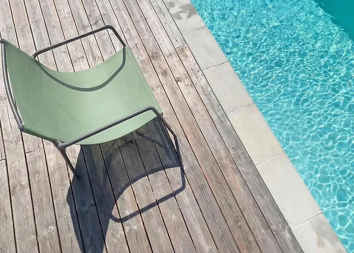 别墅 Maison Calme Biscarosse Avec Piscine - 10 Min