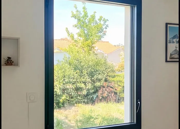 Maison Calme Biscarosse Avec Piscine - 10 Min 比斯卡罗斯